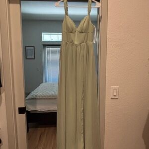Sage Green Bridesmaids Dress